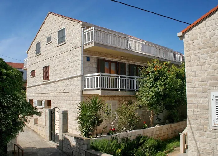 公寓 By The Sea Lumbarda, Korcula - 4445 鲁巴达