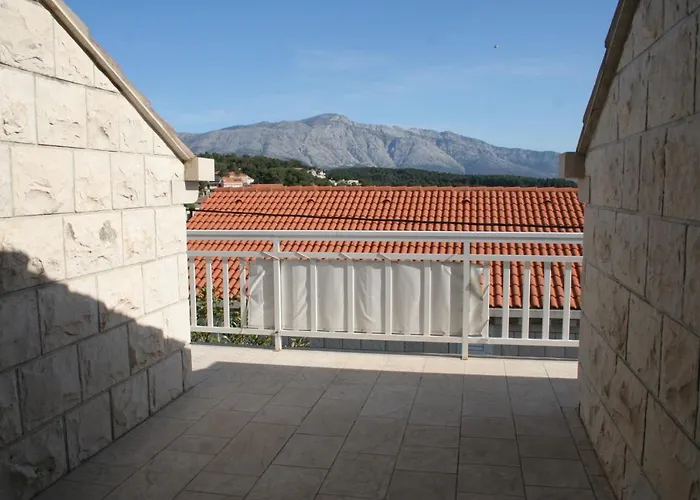 By The Sea Lumbarda, Korcula - 4445 아파트 룸바르다