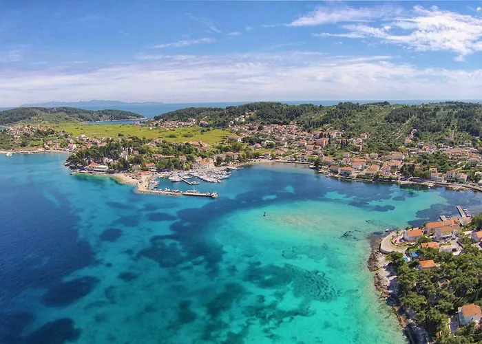 By The Sea Lumbarda, Korcula - 4445 아파트